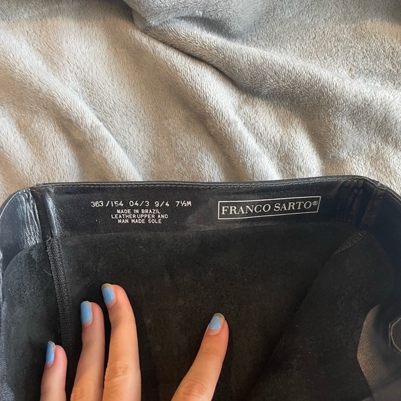 Franco Sarto Leather Heel Boot - Picture 4 of 4